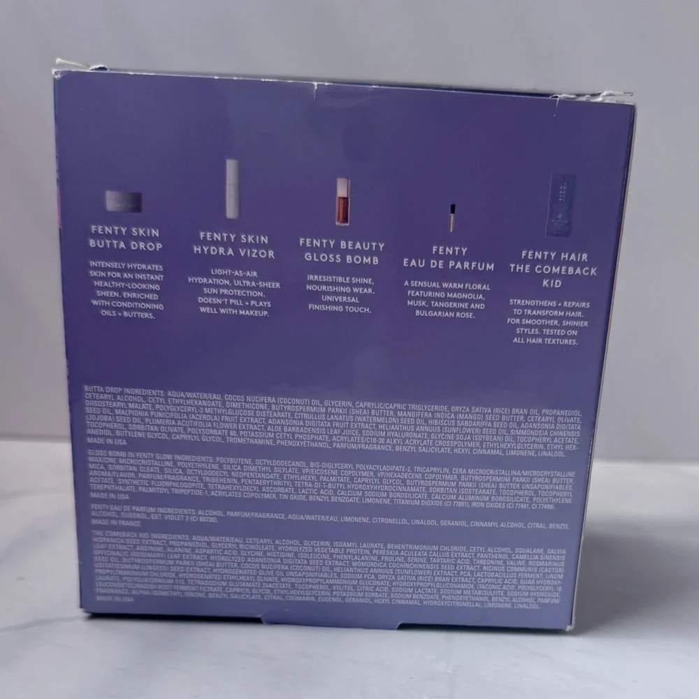 Fenty Street Fam Set | Gloss Bomb Fenty Glow + Hydra Vizor